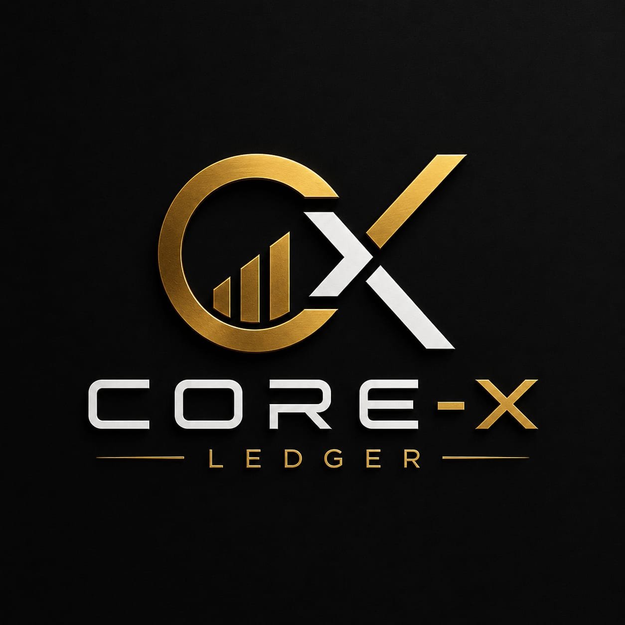 CoreX Ledger 3D Logo